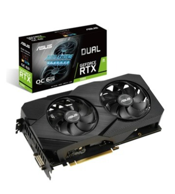 TARJETA DE VIDEO ASUS DUAL-RTX2060-O6G-EVO