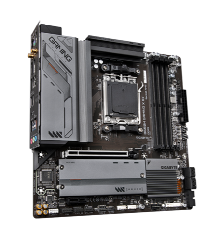 PLACA MADRE GIGABYTE AMD B650M GAMING AX PARA PROCESADORES SERIE 7000 LGA AM5 DDR5
