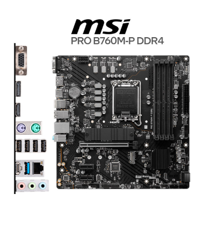 PLACA MADRE MSI PRO B760M-P DDR4