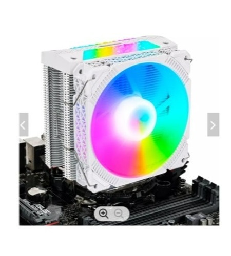 DISIPADOR CPU CENTAURUS LC400B Diamante ARGB 3 Pines Fan 120mm Compatible LGA1700