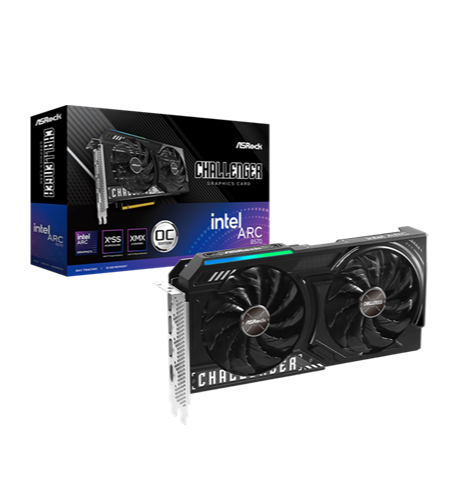 TARJETA DE VIDEO ASROCK Arc B570 CHALLENGER 10GB OC B570 CL 10GO