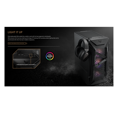 GABINETE GAMER ASU TUF GAMING GT301 ATX