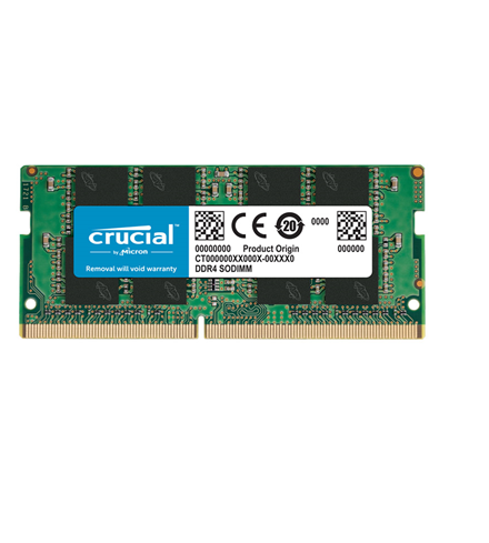 MEMORIA RAM CRUCIAL DDR4 16GB 3200MHZ SO-DIMM 1.2V CL22 CT16G4SFRA32A