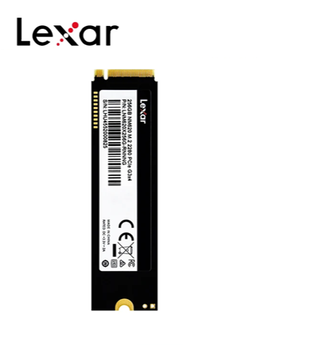 UNIDAD DE ESTADO SOLIDO SSD LEXAR 256GB PCIex NVME LNM620X256G-RNNNG 3500/2400