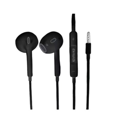 AUDIFONOS AIWA IN –EAR MANOS LIBRES PLUG 3,5, CABLE 1,2 MTS
