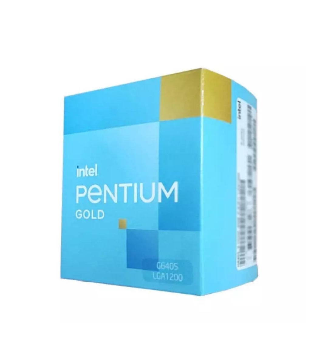 PROCESADOR INTEL PENTIUM GOLD G6405 4.1GHZ 4MB LGA 1200 BX80701G6405
