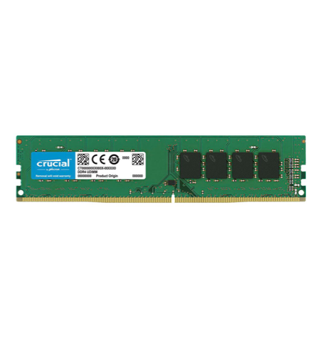 MEMORIA RAM CRUCIAL DDR4 DIMM 16GB 2666MHZ CT16G4DFD8266