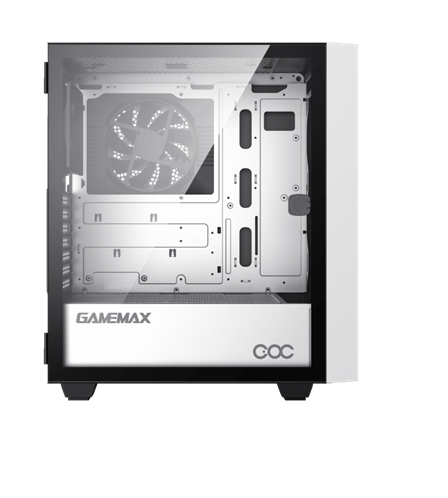 GABINETE GAMER GAMEMAX BRUFEN C3 WHITE/BLUE ATX 