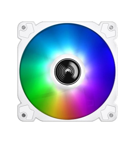 VENTILADOR PC 120MM BLANCO CENTAURUS FRGB SFS 16 CONEXION MOLEX