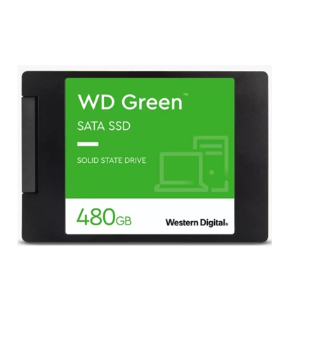 UNIDAD DE ESTADO SOLIDO SSD WESTERN DIGITAL GREEN 480GB SATA3 WDS480G3G0A