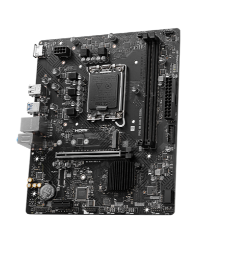 PLACA MADRE MSI H610M-S DDR4 LGA1700 14/13/12TH GEN CPU READY