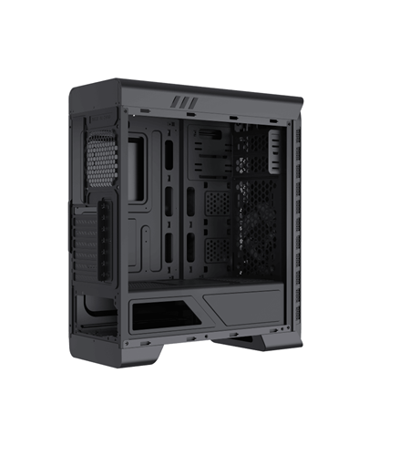 GABINETE GAMER GAMEMAX ELYSIUM BLACK G503X INCLUYE 4 FAN 2X120MM FRGB 2X120MM AZUL