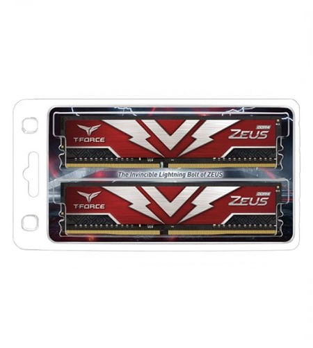 MEMORIA RAM TEAMGROUP 16GB 3200MHZ 2X8GB T-FORCE ZEUS TTZD416G3200HC16FDC0