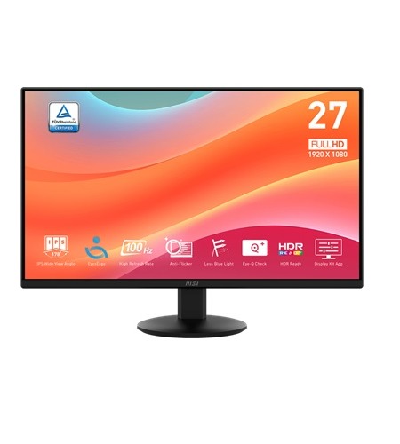 MONITOR GAMER MSI Pro MP272L 27