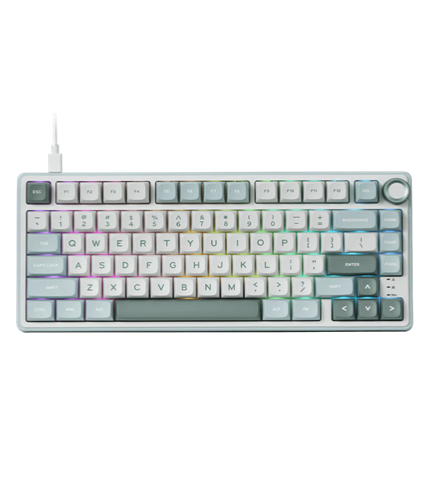 TECLADO MECANICO ROYAL FLUDGE R75 SWITCH BROWN RGB