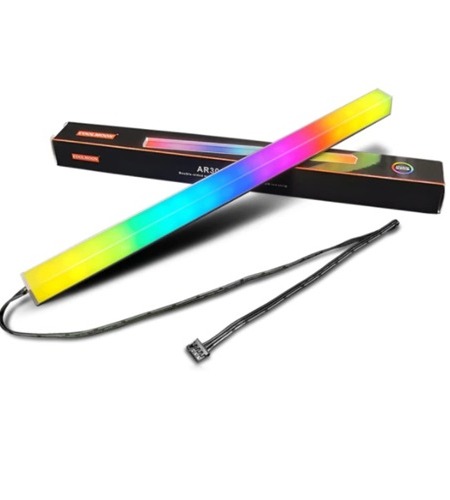 BARRA DE LUZ LED RGB CENTAURUS 5V CONECTOR DE 4 PINES MAGNETICA BARRA PC RGB 30CM