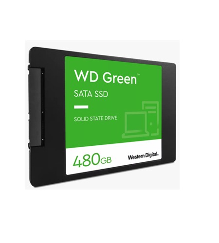 UNIDAD DE ESTADO SOLIDO SSD WESTERN DIGITAL GREEN 480GB SATA3 WDS480G3G0A