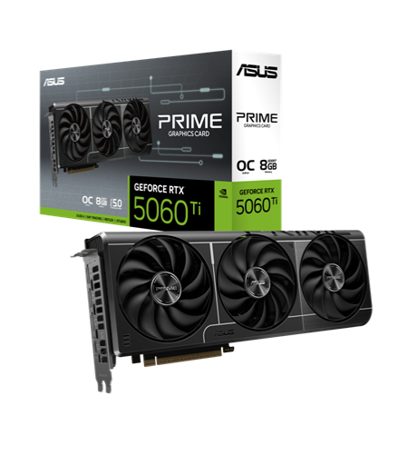 TARJETA DE VIDEO ASUS PRIME RTX 5060TI GDDR7 Edition [PRIME-RTX5060TI-O8G]