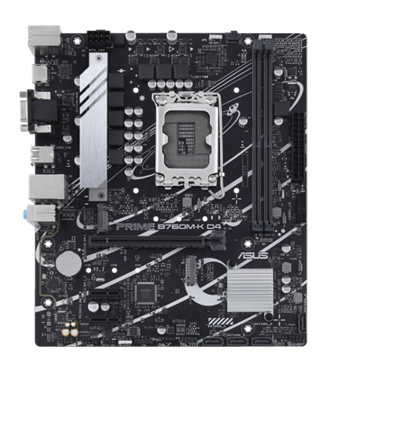 PLACA MADRE ASUS PRIME B760M-K D4 MATX 90MB1DS0-M0EAY0 LGA 1700