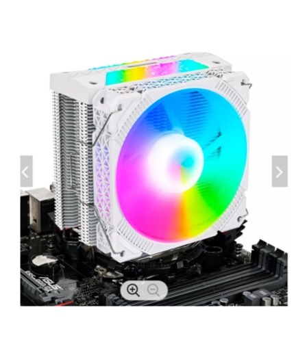 DISIPADOR CPU  CENTAURUS LC400B DIAMANTE ARGB 3 PINES FAN 120MM COMPATIBLE LGA1700