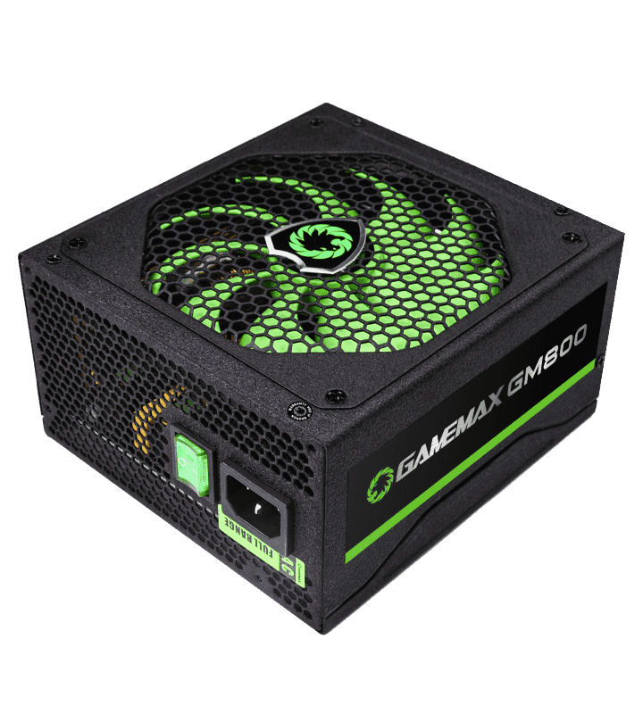 FUENTES DE PODER REAL GAMEMAX 800W 80 PLUS BRONCE GM800 SEMI MODULAR