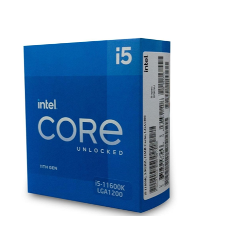 PROCESADOR INTEL CORE I5 11600K 3.9GHZ 12MB CACHE LG1200 BX8070811600K