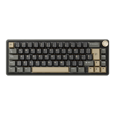 TECLADO GAMER MOUSE ROYAL KLUDGE R65 BROWN SWITCH BROWN