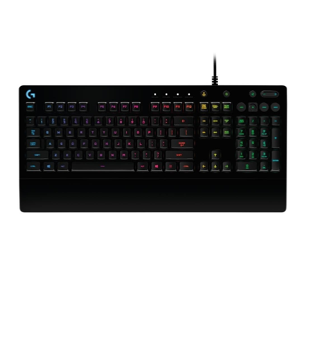 TECLADO GAMER LOGITECH ESPAÑOL ANTIDERRAME RGB G213 PRODIG 920-008084