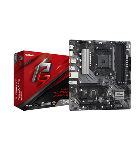 PLACA MADRE ASROCK B550M PHANTOM GAMING 4 AM4 90MXBE90-A0UAYAZ
