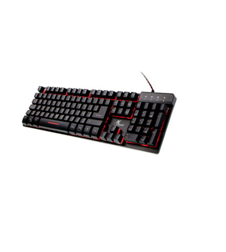 TECLADO GAMER XTECH REVENGER TRICOLOR ILUMINACION DE FONDO XTK+520S