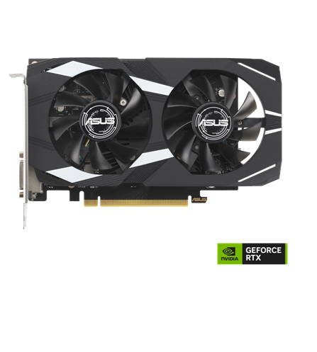 TARJETA DE VIDEO GEFORCE ASUS RTX 3050 6GB DUAL RTX3050-06G DDR6