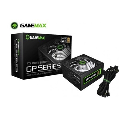FUENTE DE PODER REAL GAMEMAX 650W 80 PLUS BRONCE GP650