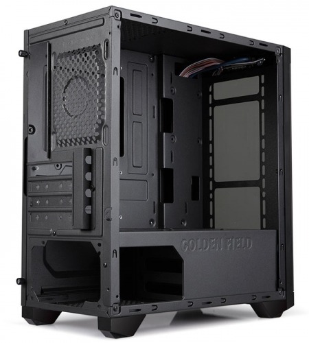 GABINETE GAMER GAMEPRO N51B MICRO ATX INCLUYE 3 VENITLADORES ARGB 120mm