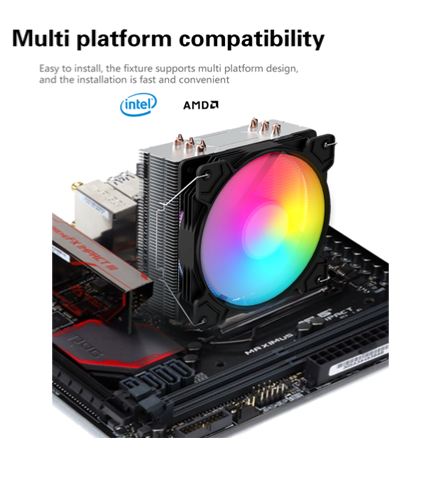 DISIPADOR PARA PROCESADOR - CENTAURUS 120MM LC 600 BASE DE COBRE AMD & INTEL 