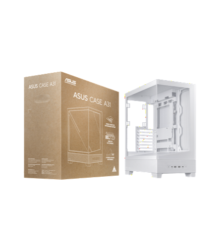 GABINETE GAMER ASUS A31 TG WHITE 90dc00r3-b08000