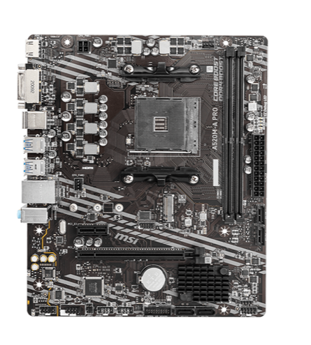 PLACA MADRE MSI A520M PRO AM4 MATX 