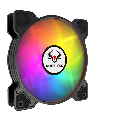 VENTILADOR ARGB CENTAURUS 120mm CONECTOR DE 6 PINES 5V M2-6PIN 