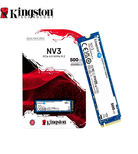 UNIDAD ESTADO SOLIDO SSD KINGSTON NV3 500GB PCIexp 4.0 nvme m.2 SNV3S/500G