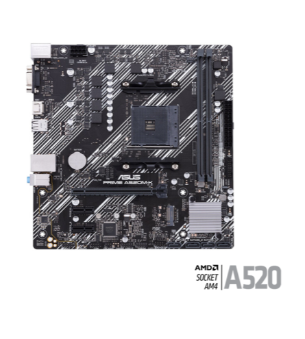 PLACA MADRE ASUS PRIME A520 M K AM4 MATX