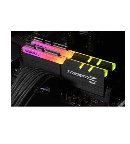 MEMORIA RAM G.SKILL DDR4 16GB RGB (2x8) 3200MHZ F4-3200C16D-16GTZR