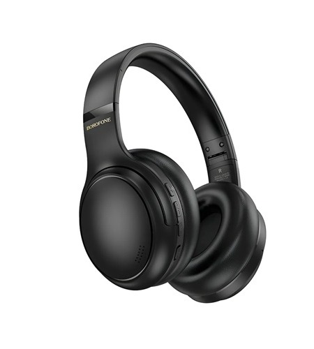 Audífonos Headset Bluetooth Borofone Bo29 Plus Anc Negro Negro