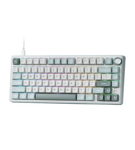 TECLADO MECANICO ROYAL FLUDGE R75 SWITCH BROWN RGB
