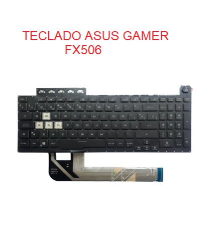 TECLADO PARA NOTEBOOK ASUS GAMER FX506 15.6 ESPAÑOL