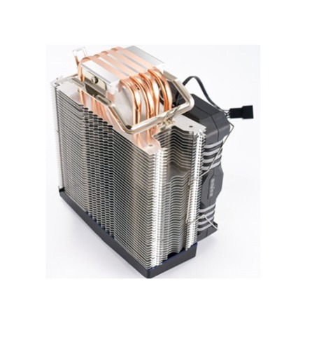 DISIPADOR CPU CENTAURUS LC400A BLACK VENTILADOR 120MM 4 PINES FUNCION ARCOIRIS