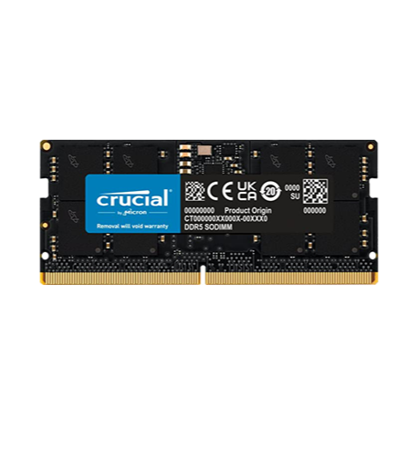 MEMORIA RAM CRUCIAL CT16G56C46S5 (1 x 16Gb - DDR5 5600Mhz SO-DIMM)