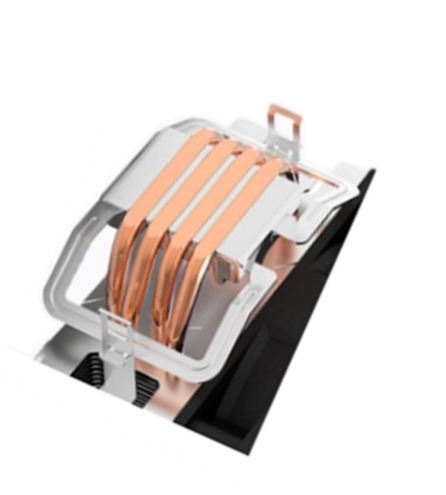 DISIPADOR PARA PROCESADOR - CENTAURUS 120MM ARGB 3 PINES LC400 CONEXION BASE DE COBRE 