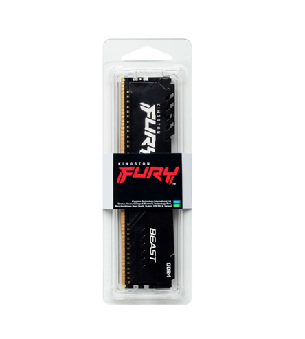 MEMORIA RAM PC KINGSTON FURY BEAST 8GB DDR4 3733MHZ 1X8GB KF437C19BB/8