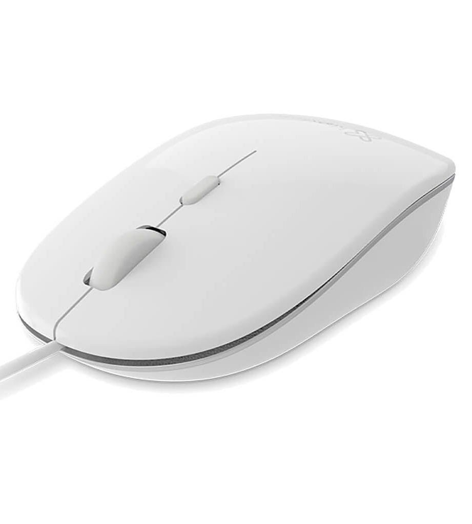 MOUSE ALAMBRICO USB KLIP XTREME 1600DPI COLOR BLANCO KMO-201WH