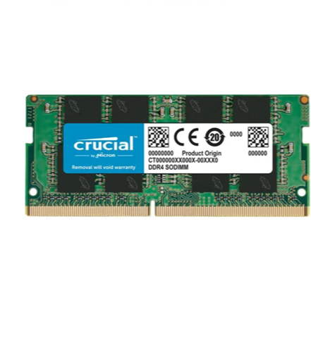 MEMORIA RAM Crucial CT32G4SFD832A (1 x 32GB | SO-DIMM DDR4-3200)
