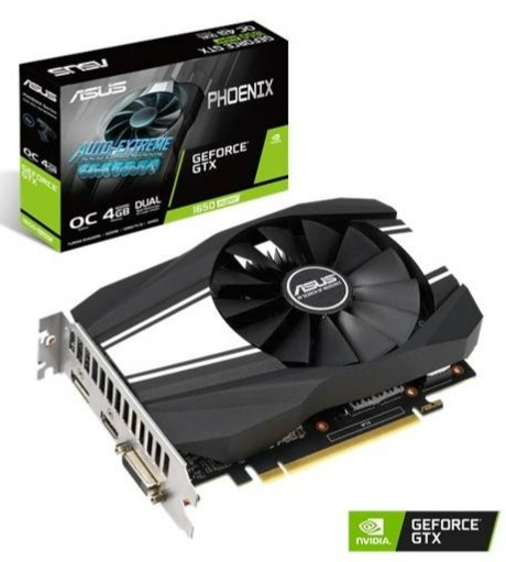 TARJETA DE VIDEO ASUS GTX1650 SUPER Overclocked 4GB Phoenix
